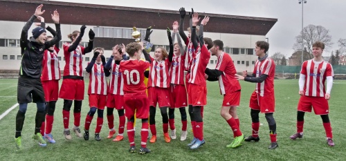 Pohár SD FC Vrchlabi - FK Jaroměř, 5.3.2023, foto: Václav Mlejnek